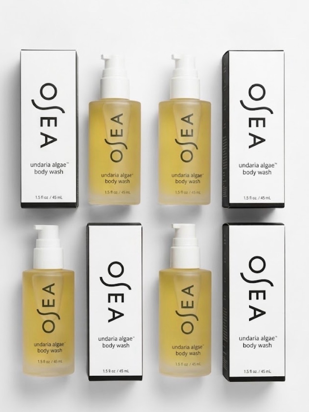 OSEA Undaria Algae Body Wash x 4